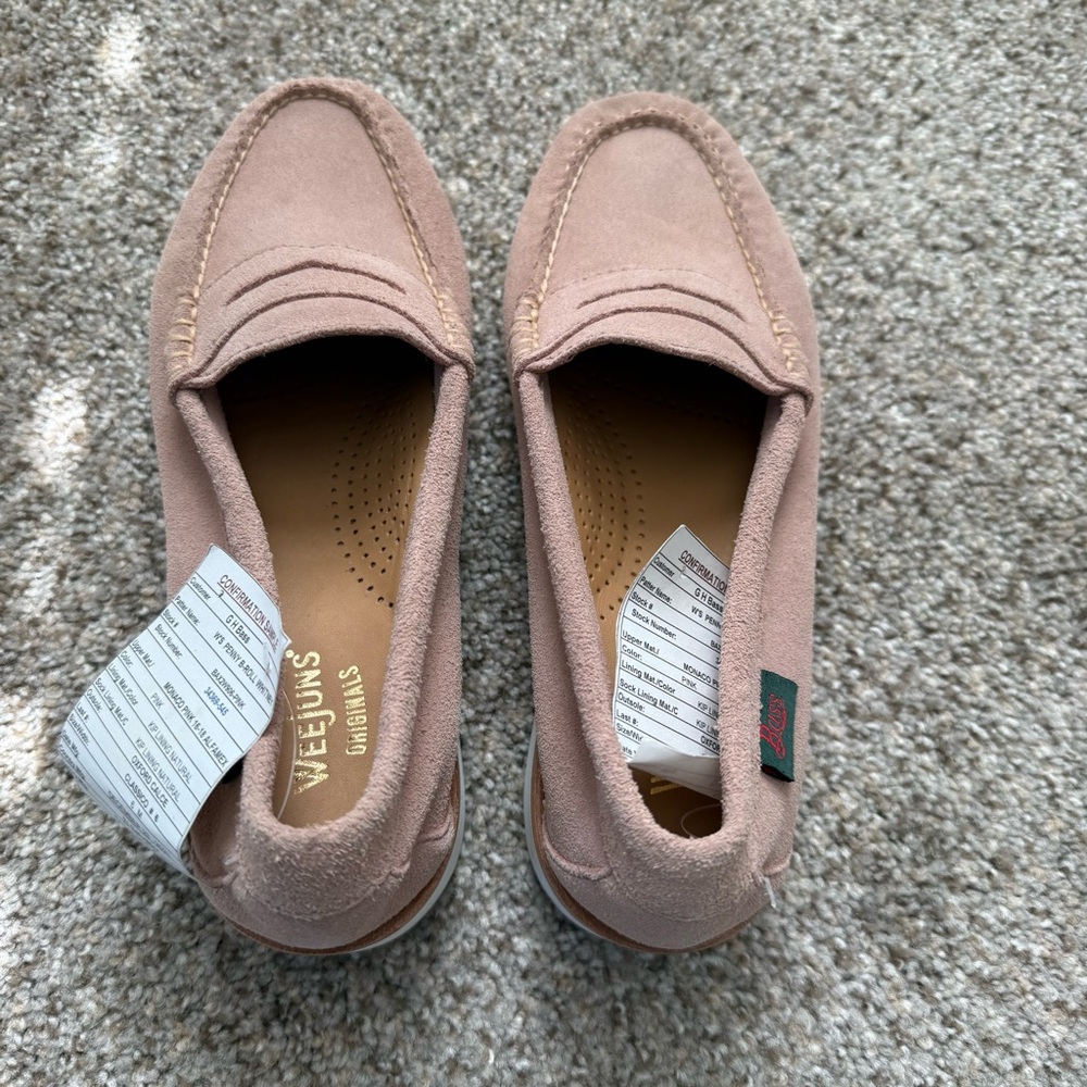 G.H Bass Weejuns Whitney Loafer Women’s Size 6M ‘Monaco Pink’ Suede